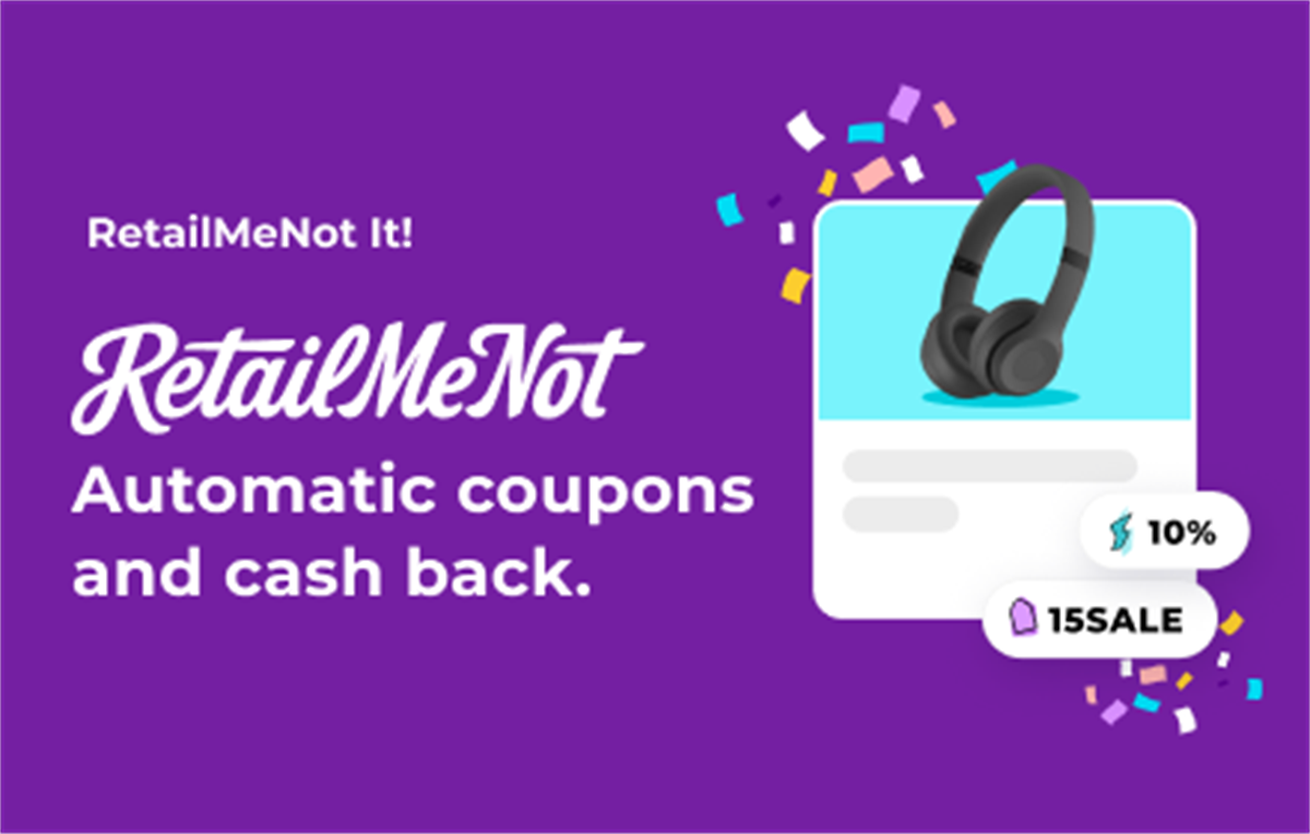 RetailMeNot: Codes, Cash Back and Coupons