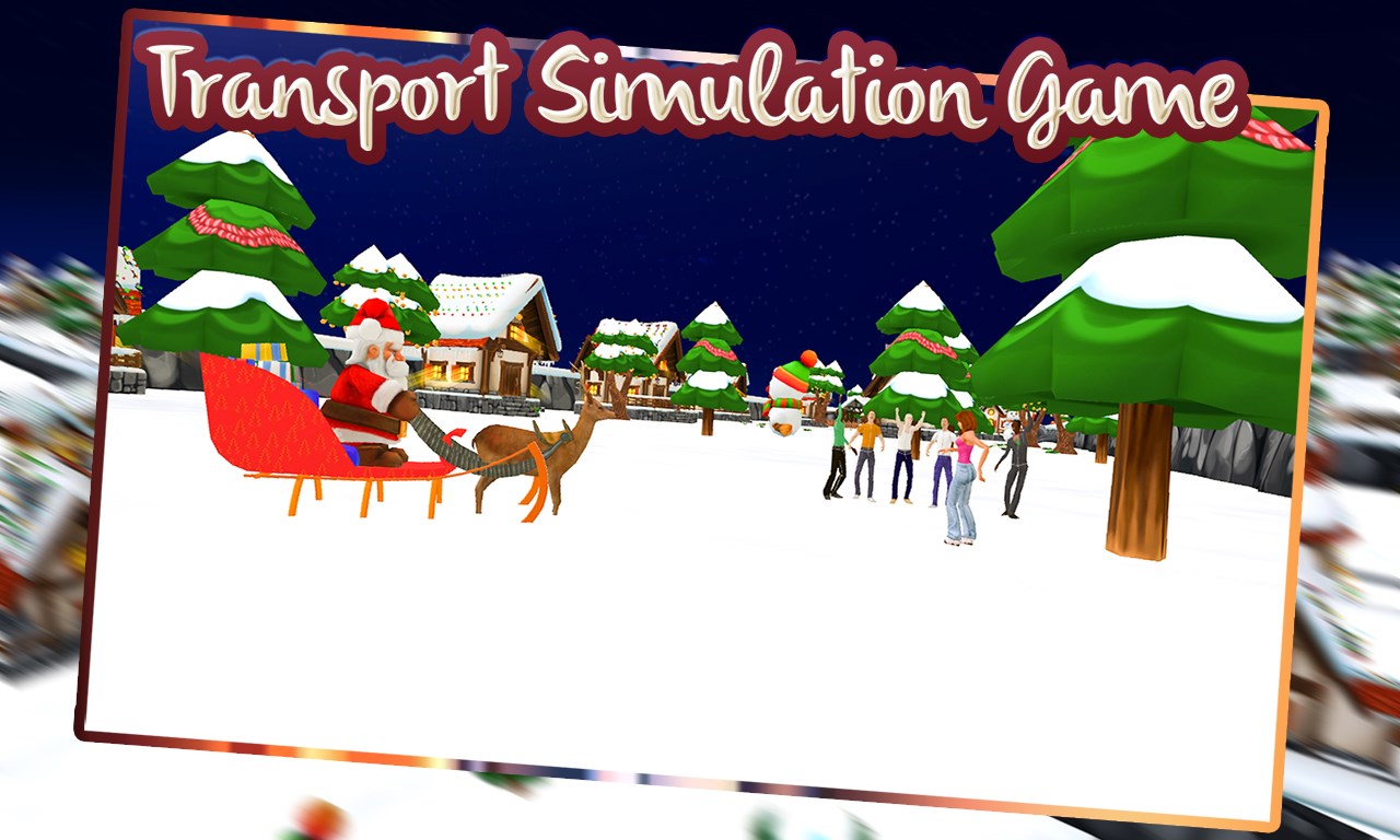 Screenshot 3 Santa Claus Christmas Transport - Gifts Delivery windows
