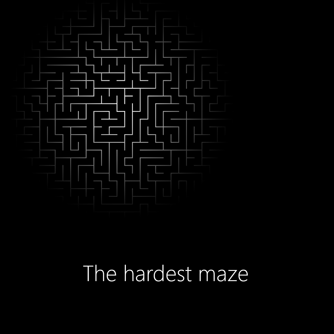 The hardest maze