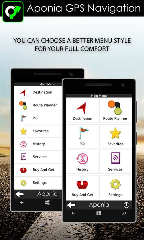 GPS Navigation & Map by Aponia Screenshots 2
