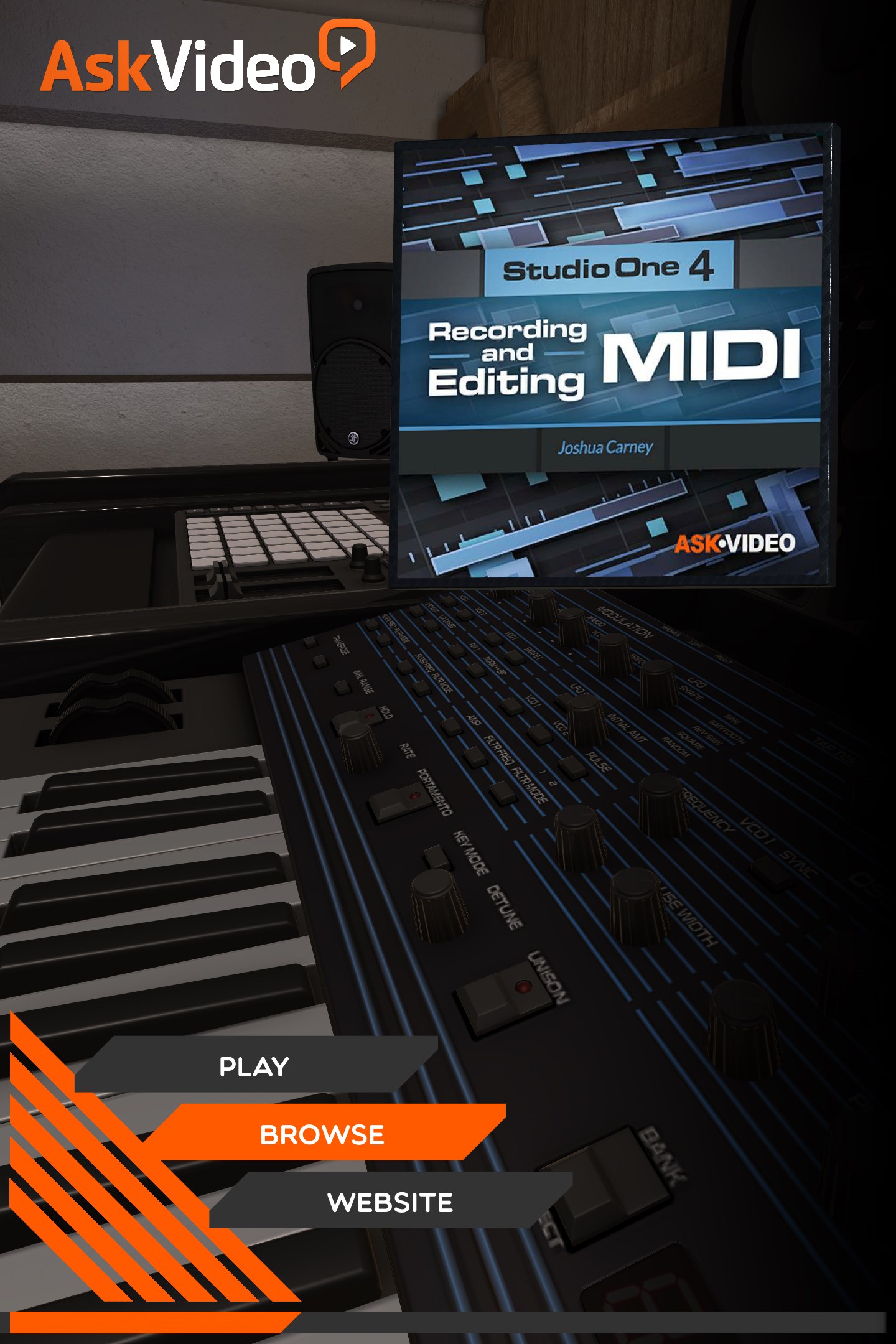Recodording and Editing MIDI Course For Studio One 4