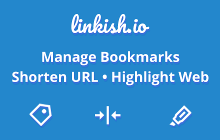 Bookmark manager, Shorten URL, Text highlight small promo image