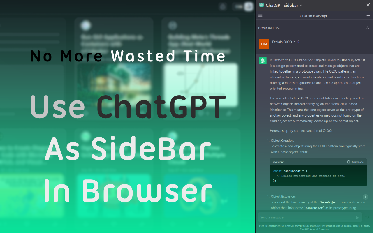 ChatGPT Sidebar for msEdge
