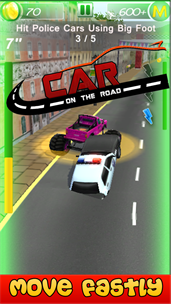 Cars : On The Run - Road Racing screenshot 2