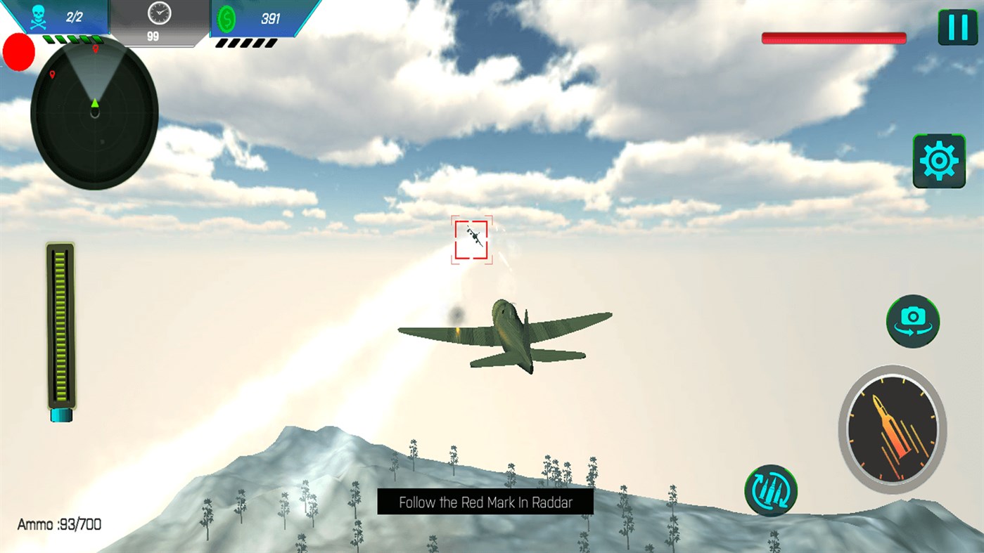 #3. Flight Simulating Air Combat (Windows) Με: ExceptionalStudio