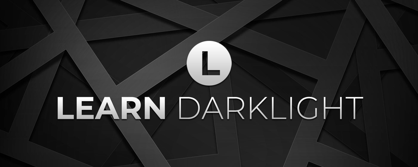 Learn Darklight marquee promo image
