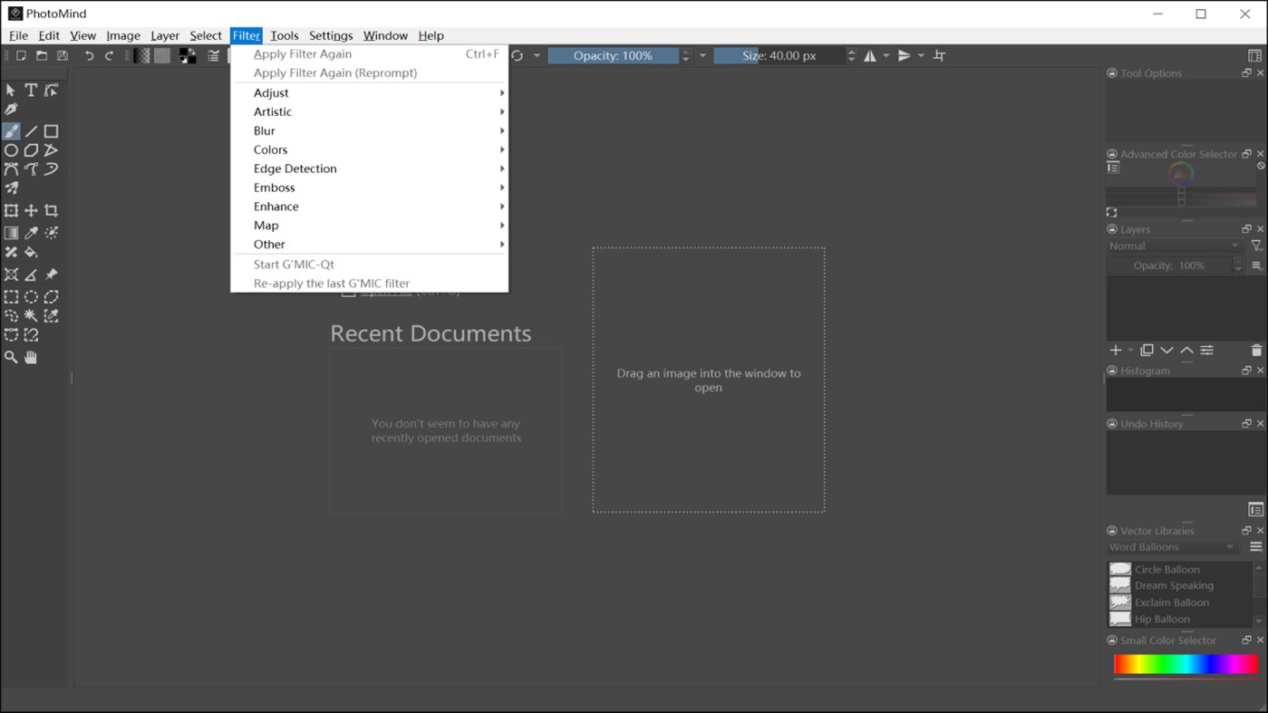 #6. PhotoMind - FREE Photo Editor & Photo Paint (Windows) Podle: Media Tools Studio