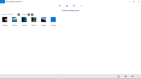 Files Manager for Windows 10 Screenshots 1