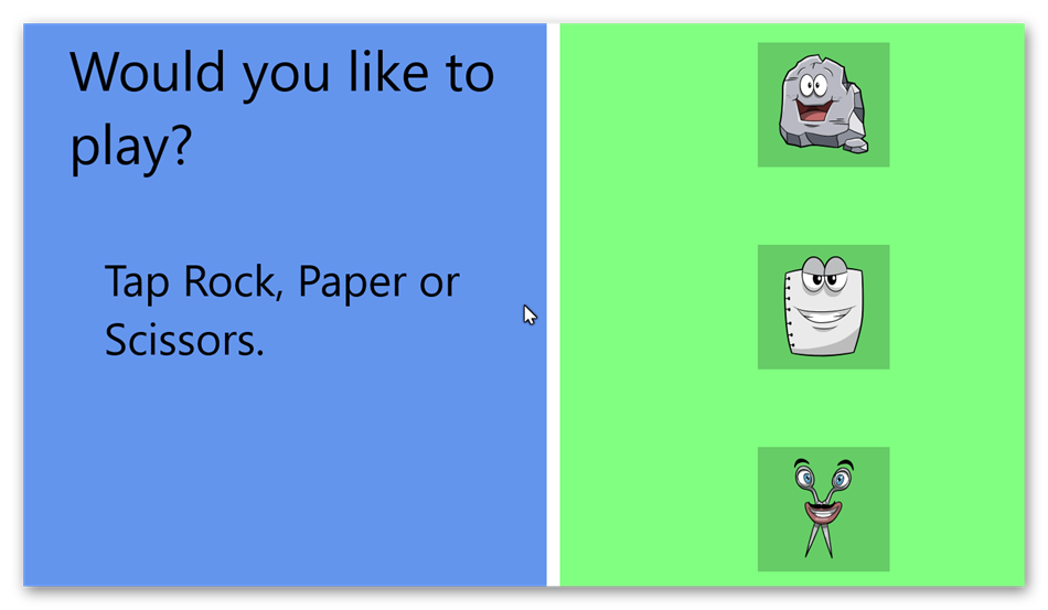 Rock Paper Scissors (Windows) By: Balázs Erdész