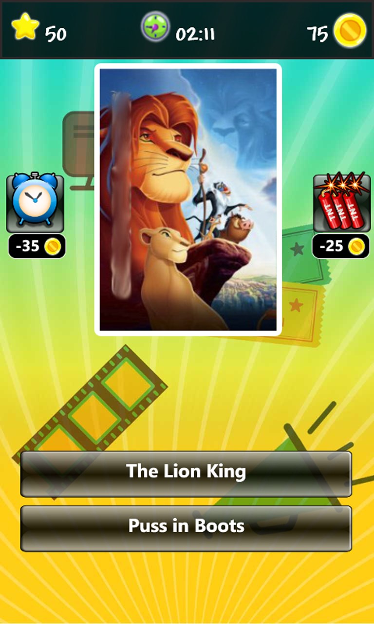 Movies Quiz for Windows 10 Mobile