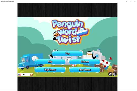 Penguin Word Twist Future screenshot 1