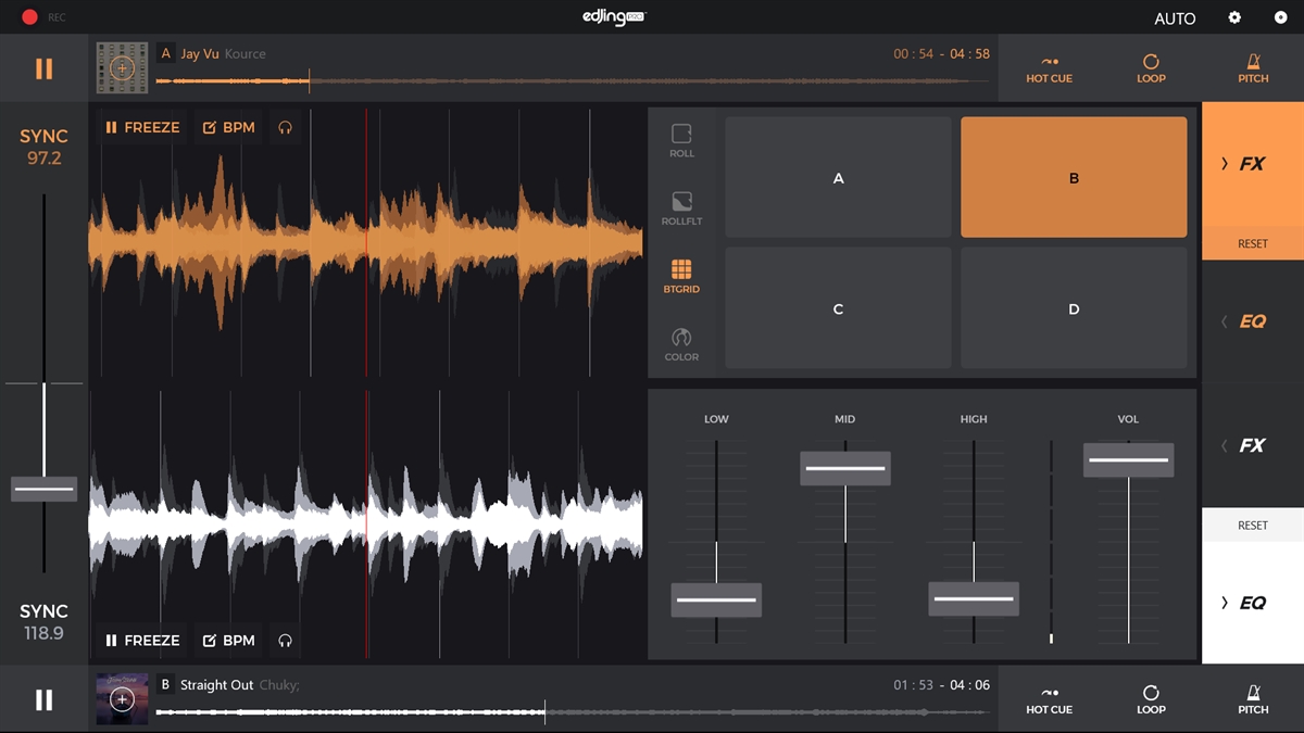 Mobile DJ software edjing goes pro with more mixing features for