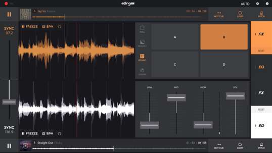 edjing PRO - Music DJ mixer screenshot 1