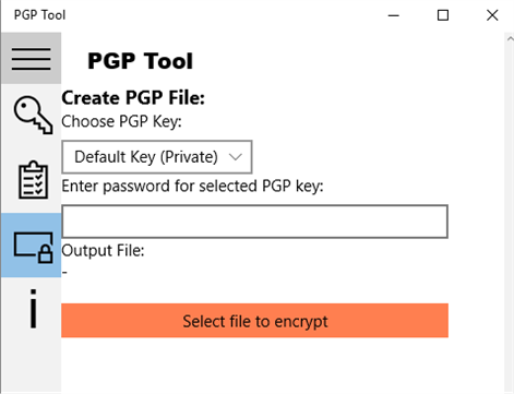 PGP Tool Screenshots 2