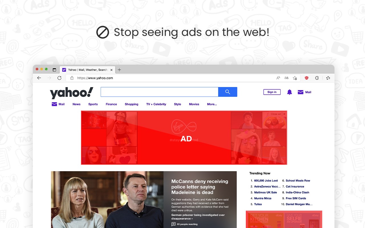 Adblock Ultimate - ad block for all Websites