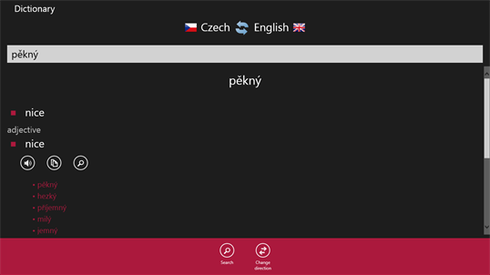Czech - English screenshot 2