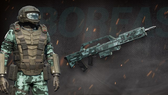 Starship Troopers: Extermination - Boreas Armor Pack screenshot 1