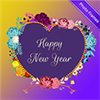 Happy New Year Photo Frame