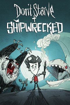 Cover poster for Don't Starve: Giant Edition + Shipwrecked Expansion