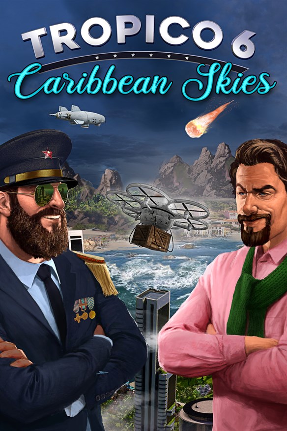 Tropico 6 - Caribbean Skies Xbox Series X|S and Xbox One cover art