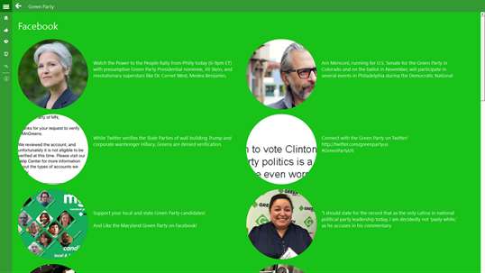 Green Party screenshot 2