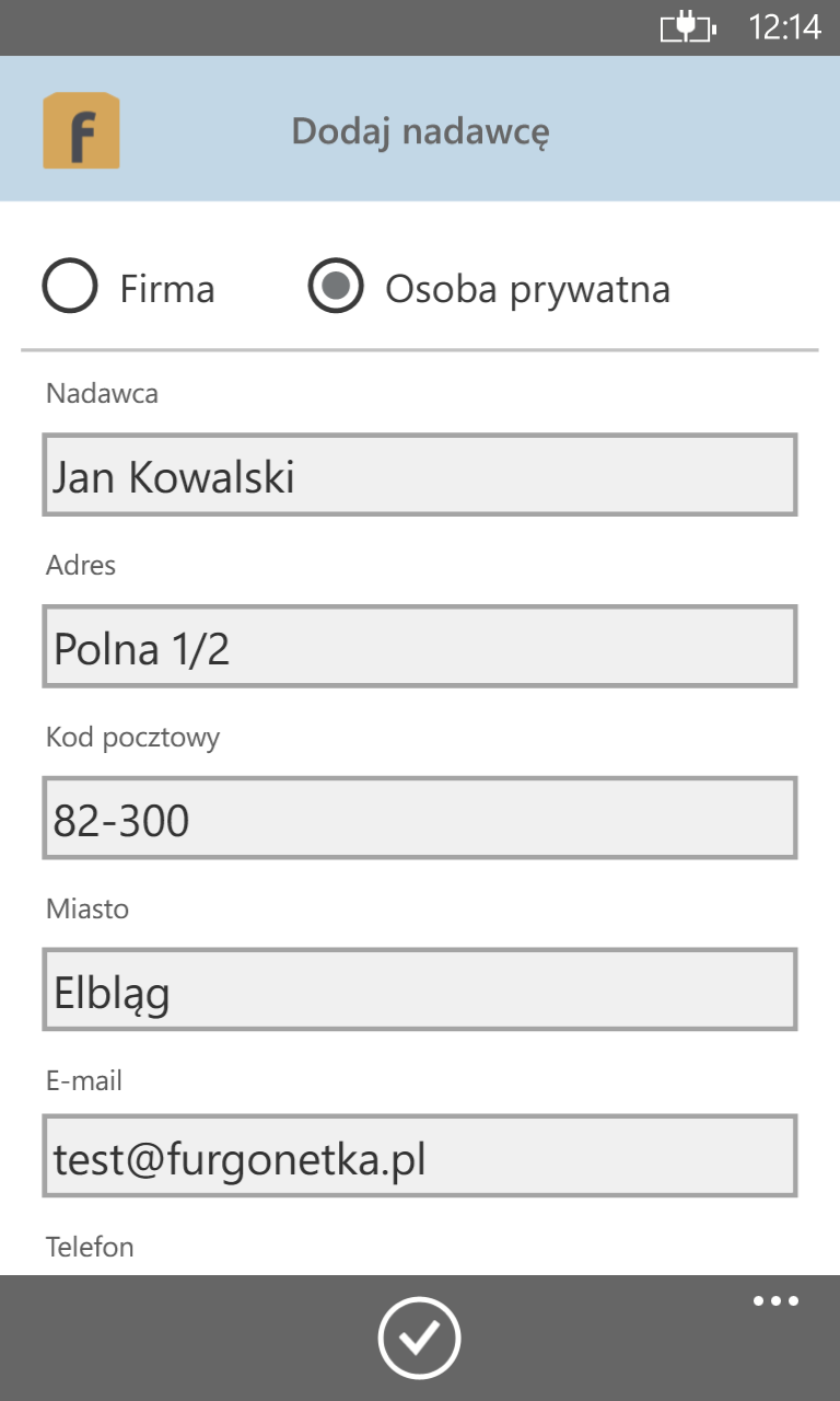 Screenshot 2 Furgonetka.pl windows