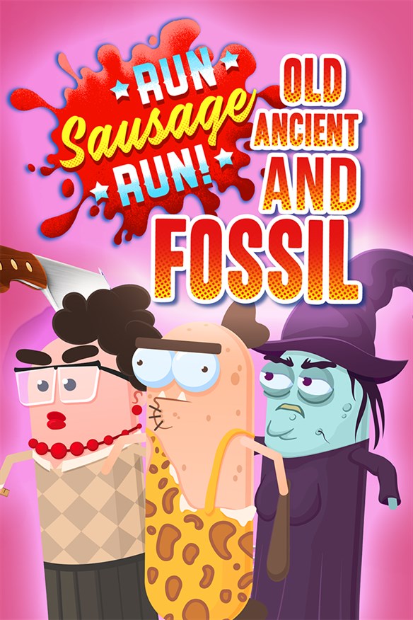Run Sausage Run: Old, Ancient and Fossil Xbox Series X|S and Xbox One cover art