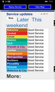 London Underground screenshot 1