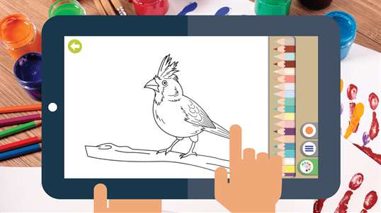 Coloring book for kids animals screenshot 6