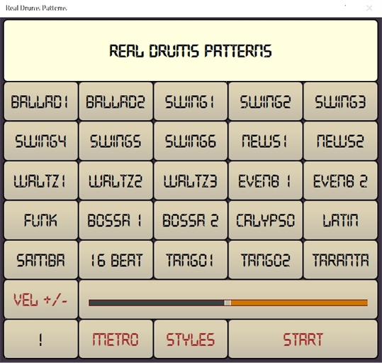 Real Drums Patterns screenshot 2
