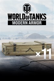 World of Tanks - 11 coffres de guerre de soldat