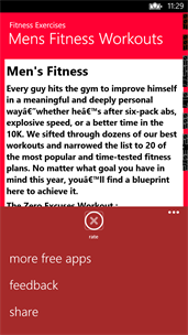 Mens Fitness Workouts screenshot 3