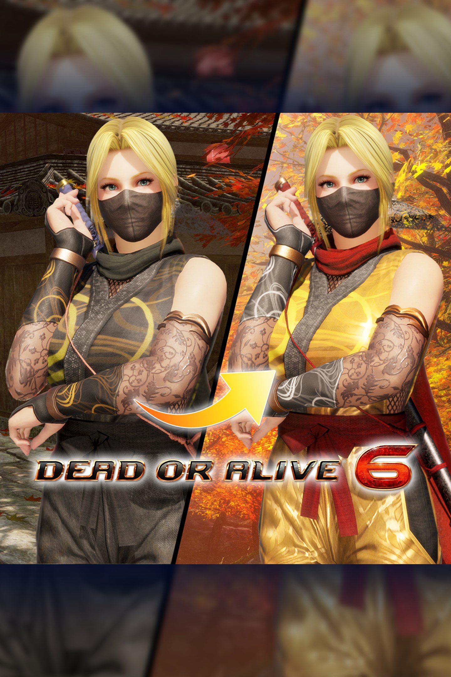Visual Ninja Camaleónico para DOA6 - Helena