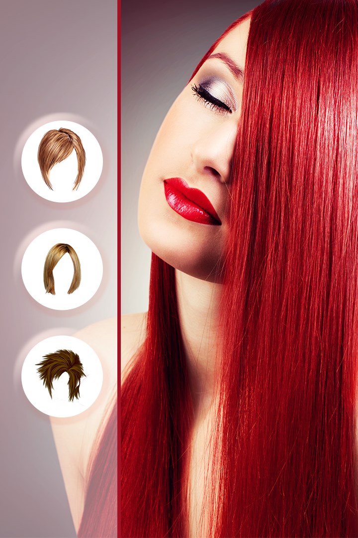 Hair Style Salon & Color Changing Booth