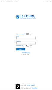 EZFORMS: Checklist & Audit Compliance screenshot 1