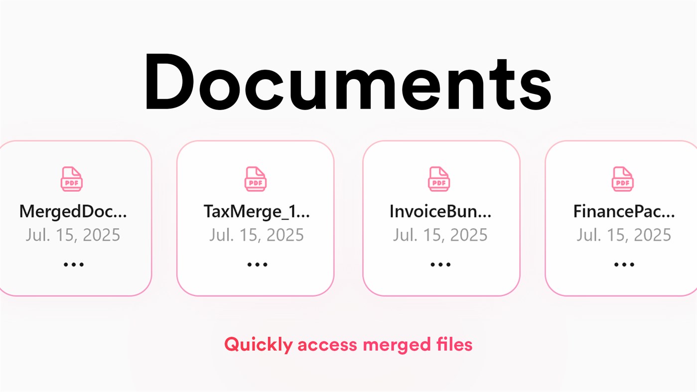 #5. PDF Merger | Reorder Pages | Secure Files (Windows) 由: ModernApp Labs