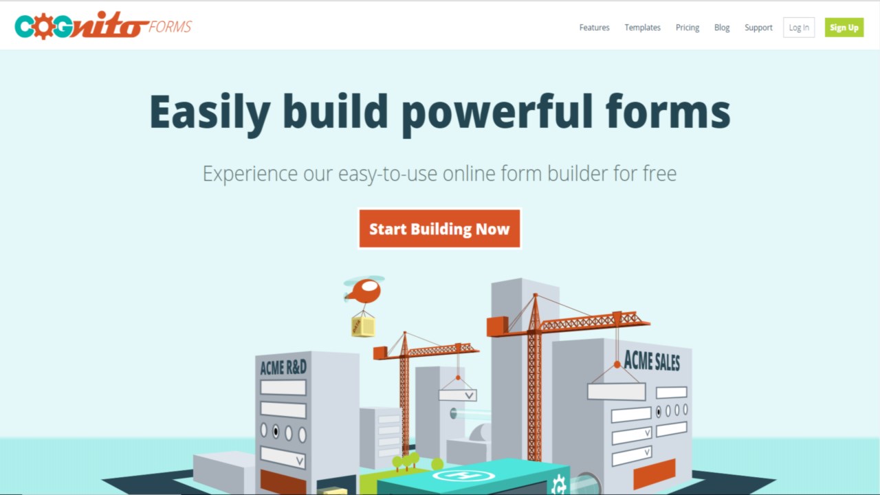 Snapshot 2 of Cognito Forms