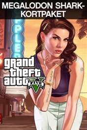 Grand Theft Auto V & Megalodon Shark-kontantkortspaket