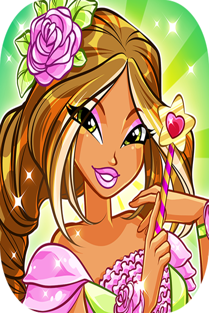 Fairy magical flora school