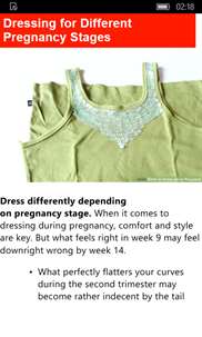How to Dress when Pregnant screenshot 1