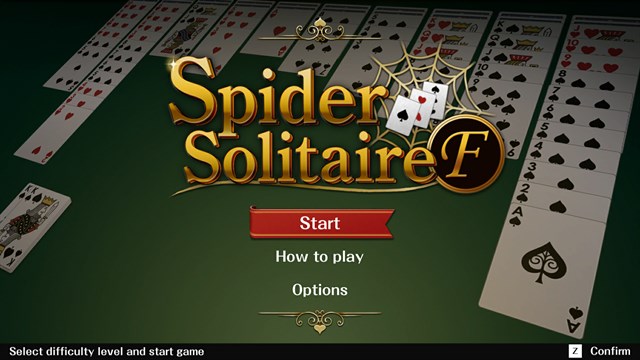 Spider Solitaire F screenshot 1