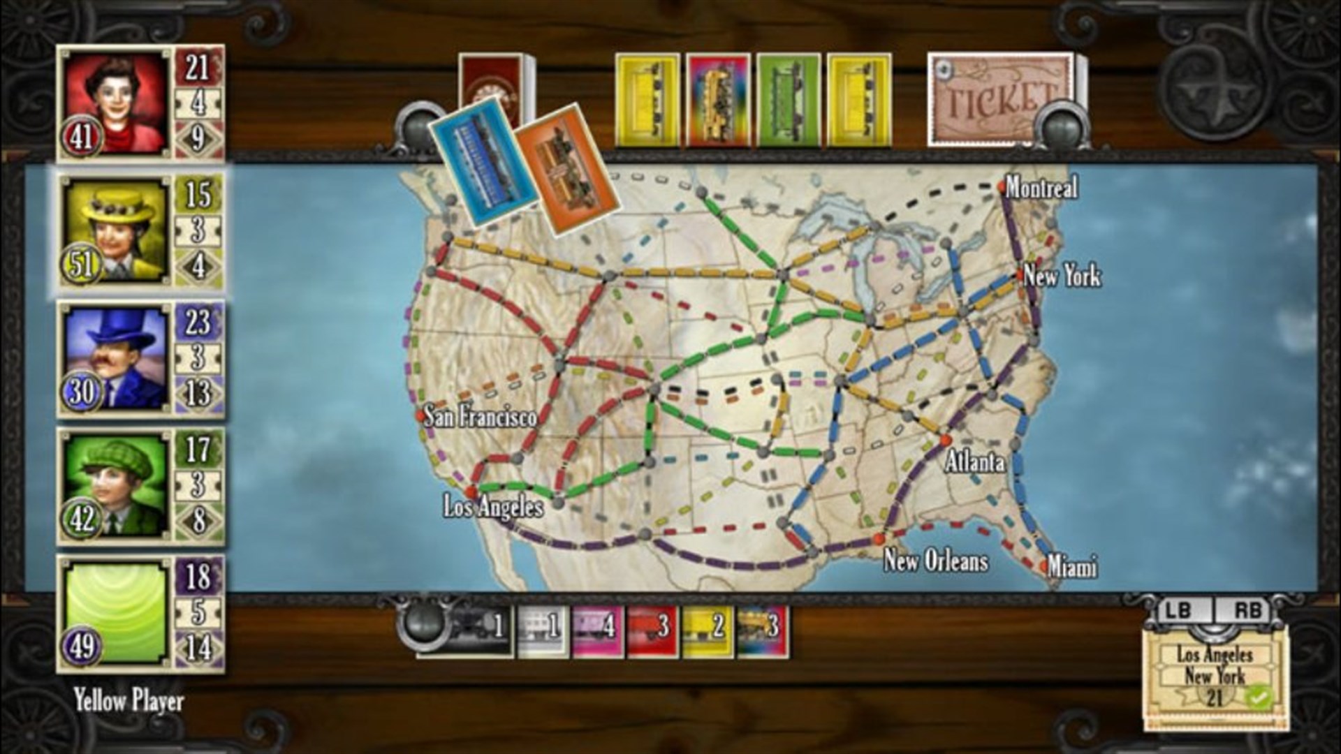 ticket to ride xbox one