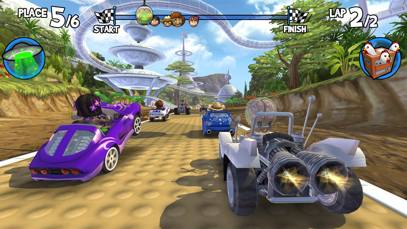 #6. Beach Buggy Racing (Windows) Av: Vector Unit