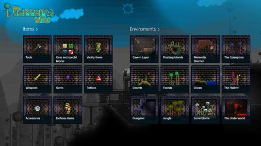 Terraria Wiki screenshot 1