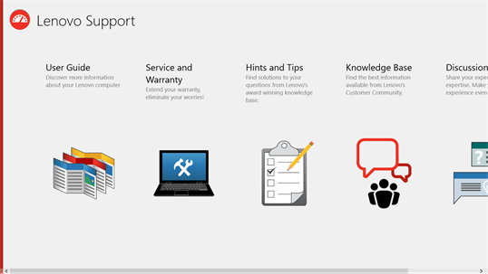 Lenovo Support screenshot 1