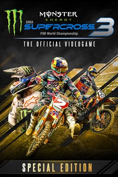 Cover poster for Monster Energy Supercross 3 - Special Edition