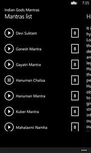 Indian Gods Mantras screenshot 2