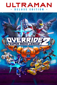 Cover poster for Override 2: Super Mech League -- Ultraman Deluxe Edition