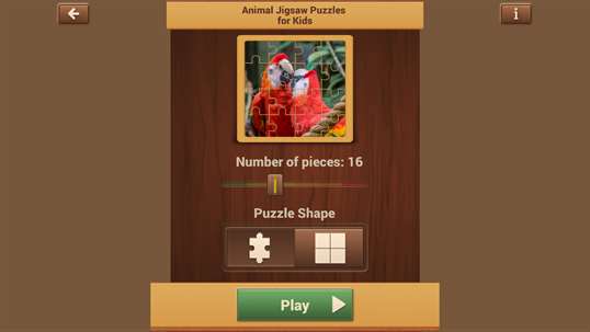 Animal Jigsaw Puzzles for Kids screenshot 2