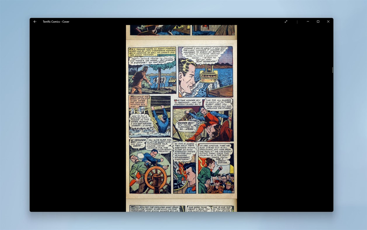 #5. Cover - Comic reader (Windows) Podle: French Fry Software